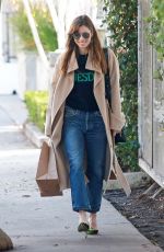 JESSICA BIEL Arrives at Au Fudge in West Hollywood 01/10/2018