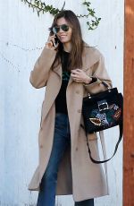 JESSICA BIEL Arrives at Au Fudge in West Hollywood 01/10/2018