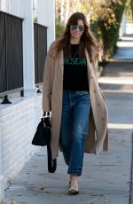 JESSICA BIEL Arrives at Au Fudge in West Hollywood 01/10/2018
