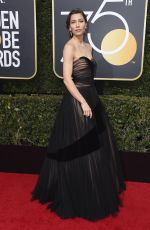 JESSICA BIEL at 75th Annual Golden Globe Awards in Beverly Hills 01/07/2018