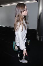 JESSICA BIEL at Los Angeles International Airport 01/15/2018