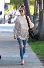 JESSICA BIEL Out Shopping in Los Angeles 01/27/2018