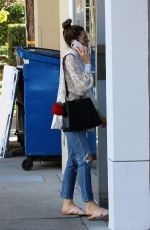 JESSICA BIEL Out Shopping in Los Angeles 01/27/2018
