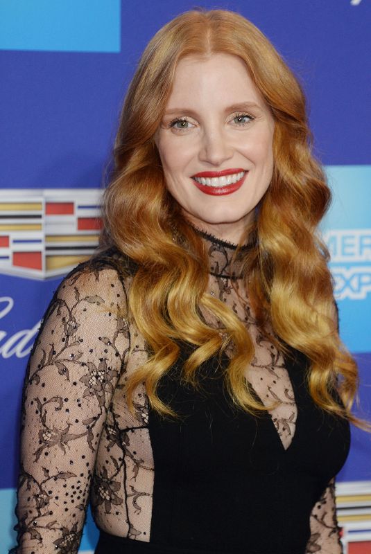 JESSICA CHASTAIN at 29th Annual Palm Springs International Film Festival Awards Gala 01/02/2018
