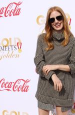 JESSICA CHASTAIN at 5th Annual Gold Meets Golden in Los Angeles 01/06/2018