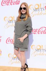 JESSICA CHASTAIN at 5th Annual Gold Meets Golden in Los Angeles 01/06/2018