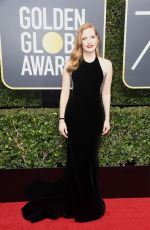 JESSICA CHASTAIN at 75th Annual Golden Globe Awards in Beverly Hills 01/07/2018