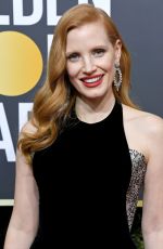 JESSICA CHASTAIN at 75th Annual Golden Globe Awards in Beverly Hills 01/07/2018