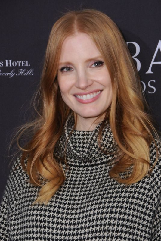 JESSICA CHASTAIN at Bafta Los Angeles Tea Party in Los Angeles 01/06/2018