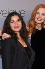 JESSICA CHASTAIN at Instyle and Warner Bros Golden Globes After-party in Los Angeles 01/07/2018