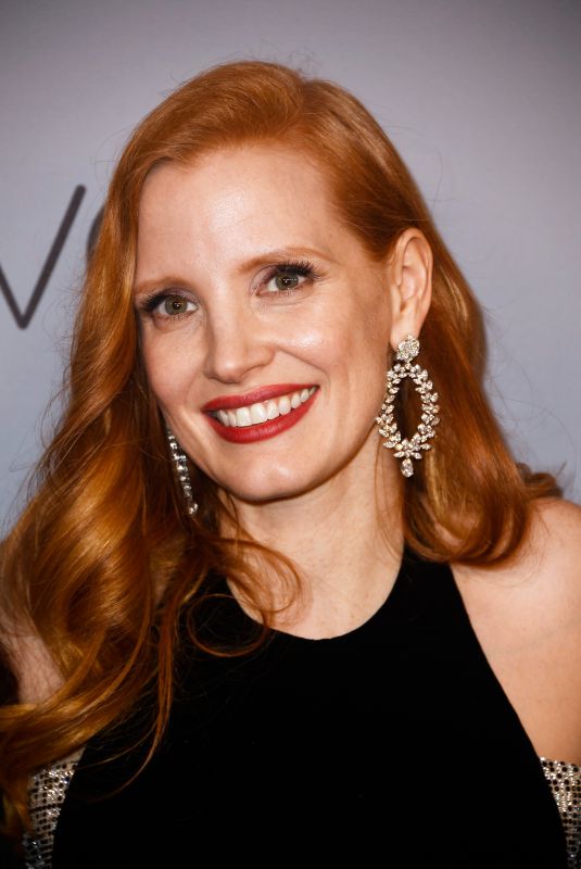 JESSICA CHASTAIN at Instyle and Warner Bros Golden Globes After-party in Los Angeles 01/07/2018