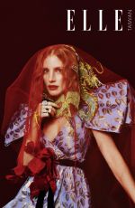 JESSICA CHASTAIN for Elle Magazine, Taiwan January 2018