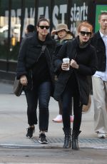 JESSICA CHASTAIN Heading to Host Saturday Night Live in New York 01/20/2018