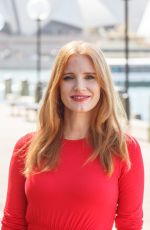 JESSICA CHASTAIN on the Set of a Photocall in Front of Sydney Opera House 01/29/2018