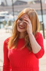 JESSICA CHASTAIN on the Set of a Photocall in Front of Sydney Opera House 01/29/2018