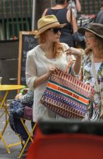 JESSICA CHASTAIN Shopping at a Market in Sydney 01/27/2018