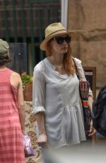 JESSICA CHASTAIN Shopping at a Market in Sydney 01/27/2018