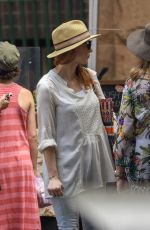 JESSICA CHASTAIN Shopping at a Market in Sydney 01/27/2018