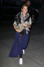 JESSICA SEINFELD Night Out in New York 01/24/2018