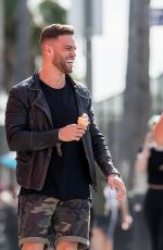 JESSICA SHEARS and Dom Lever Out at Venice Beach 01/24/2018