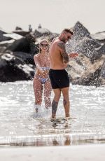 JESSICA SHEARS in Bikini at a Beach in Santa Monica 01/25/2018