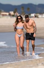 JESSICA SHEARS in Bikini at a Beach in Santa Monica 01/25/2018