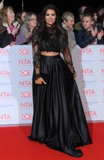 JESSICA WRIGHT at National Television Awards in London 01/23/2018