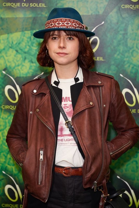 JESSIE BUCKLEY at Cirque Du Soleil Ovo Premiere in London 01/10/2018