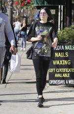 JESSIE J Out and About in Los Angeles 01/13/2018