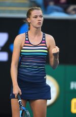 JESSIKA PONCHET at Australian Open Tennis Tournament in Melbourne 01/16/2018