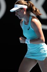 JOHANNA KONTA at Australian Open Tennis Tournament in Melbourne 01/16/2018