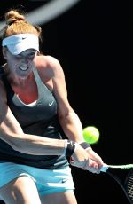 JOHANNA KONTA at Australian Open Tennis Tournament in Melbourne 01/16/2018