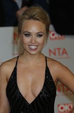 JORGIE PORTER at National Television Awards in London 01/23/2018