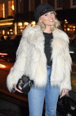 JORGIE PORTER Out and About in London 01/10/2018