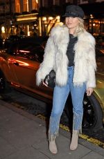 JORGIE PORTER Out and About in London 01/10/2018