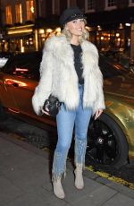 JORGIE PORTER Out and About in London 01/10/2018