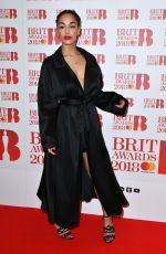 JORJA SMITH at Brit Awards Nominations Launch Party in London 01/13/2018