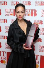 JORJA SMITH at Brit Awards Nominations Launch Party in London 01/13/2018