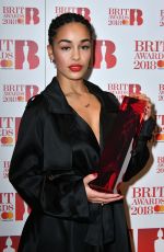 JORJA SMITH at Brit Awards Nominations Launch Party in London 01/13/2018