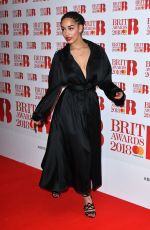 JORJA SMITH at Brit Awards Nominations Launch Party in London 01/13/2018