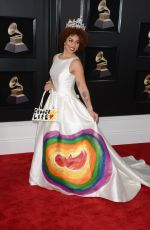 JOY VILLA at Grammy 2018 Awards in New York 01/28/2018