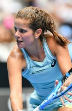 JULIA GOERGES at 2018 Australian Open Tennis Tournament in Melbourne 01/15/2018