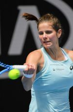JULIA GOERGES at 2018 Australian Open Tennis Tournament in Melbourne 01/15/2018