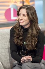 JULIA GOULDING at Lorraine Show in London 01/31/2018