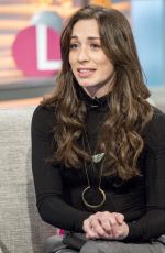 JULIA GOULDING at Lorraine Show in London 01/31/2018