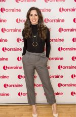 JULIA GOULDING at Lorraine Show in London 01/31/2018