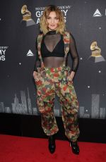 JULIA MICHAELS at Delta Airlines Pre-grammy Party in New York 01/25/2018