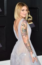 JULIA MICHAELS at Grammy 2018 Awards in New York 01/28/2018