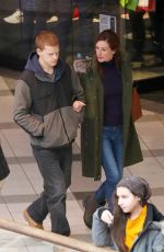 JULIA ROBERTS and Lucas Hedges on the Set of Ben is Back in New York 01/03/2018