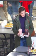 JULIA ROBERTS and Lucas Hedges on the Set of Ben is Back in New York 01/03/2018